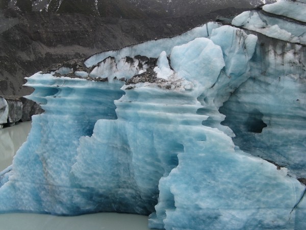  An aerial view of a section of the ice face 3